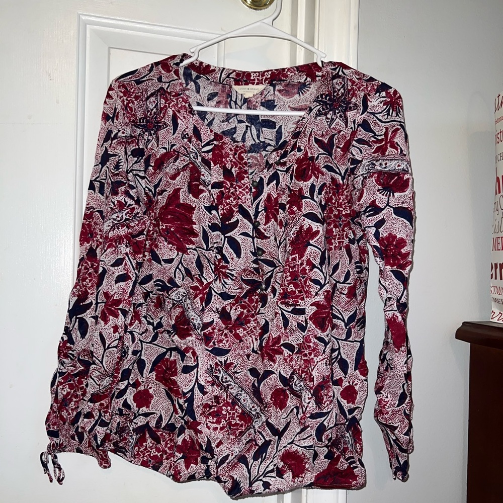 Lucky Brand flowy top